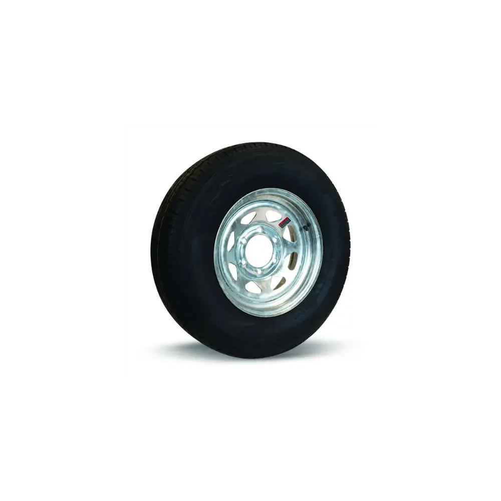 Tire & Rim ST175/80D13 LRC - Galvanized Spoke 3.19 - TOWRDG3732-SGA5